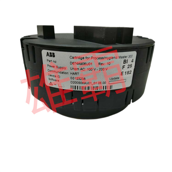 ?D674A906U01  ABB  電磁流量計