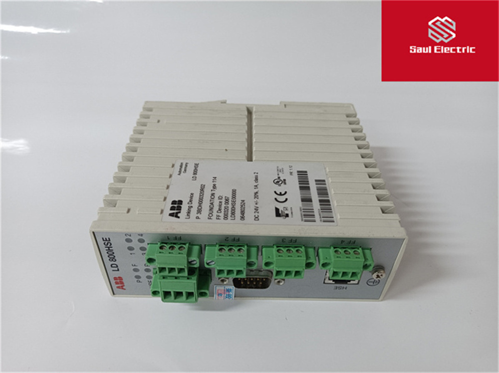 ABB LD800HSE 3BDH000320R02現(xiàn)場總線模塊IC200GBI001