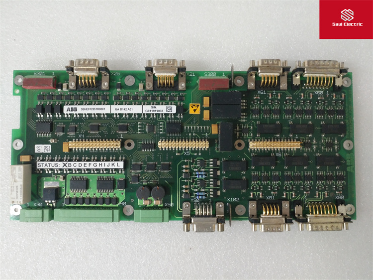 ABB UAD142A01 3BHE012551R0001 傳感器控制系統(tǒng)模塊