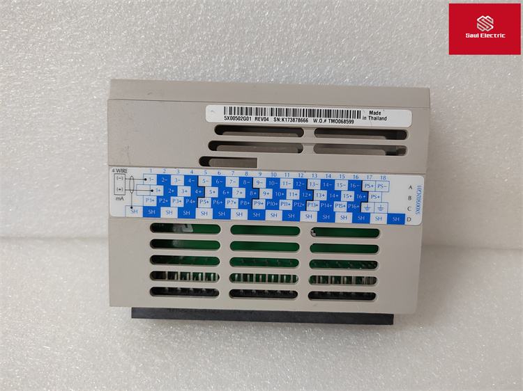 EMERSON 5X00502G01 艾默生輸入輸出模塊