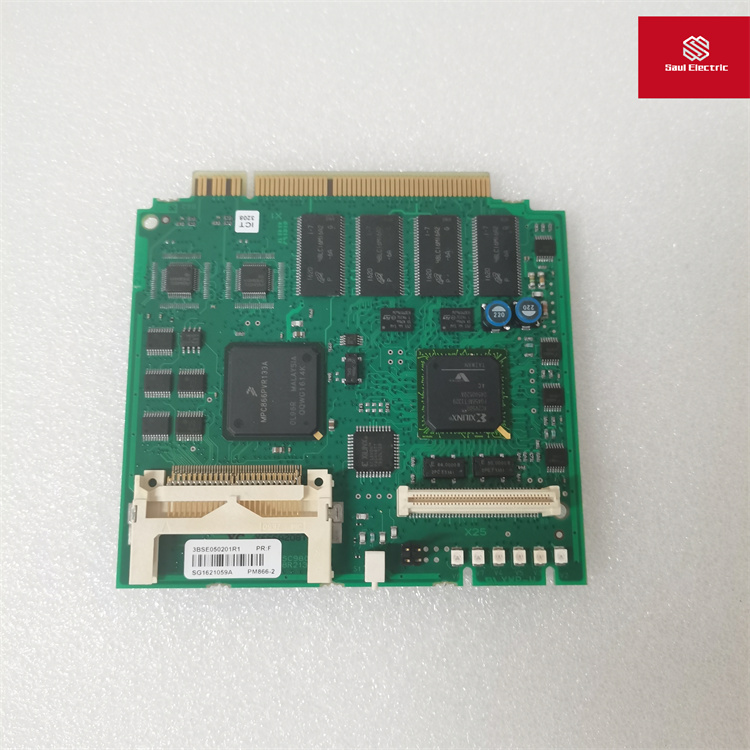 ABB PM866-2 訂貨號3BSE050201R1  PLC系統(tǒng)卡件