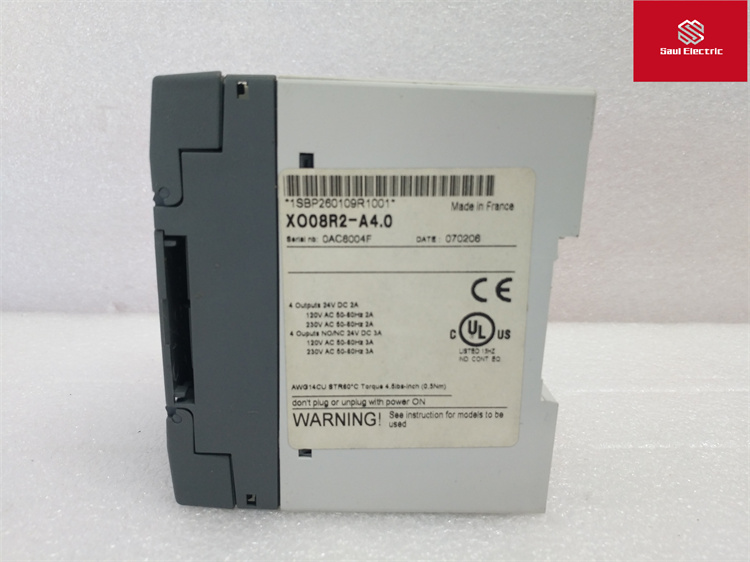 ABB XO08R2 1SBP260109R1001 機(jī)械控制模塊