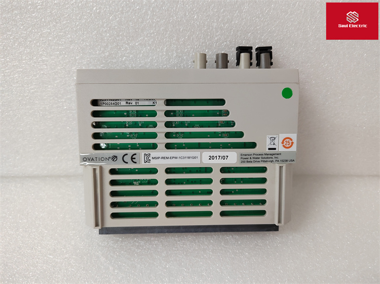 EMERSON 1C31181G01 遠程I/O模塊控制器