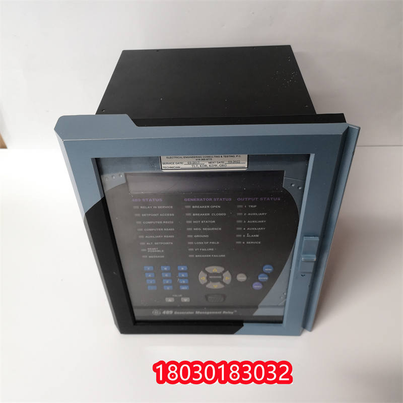 GE SR489-P5-HI-A20-E   繼電保護(hù)裝置