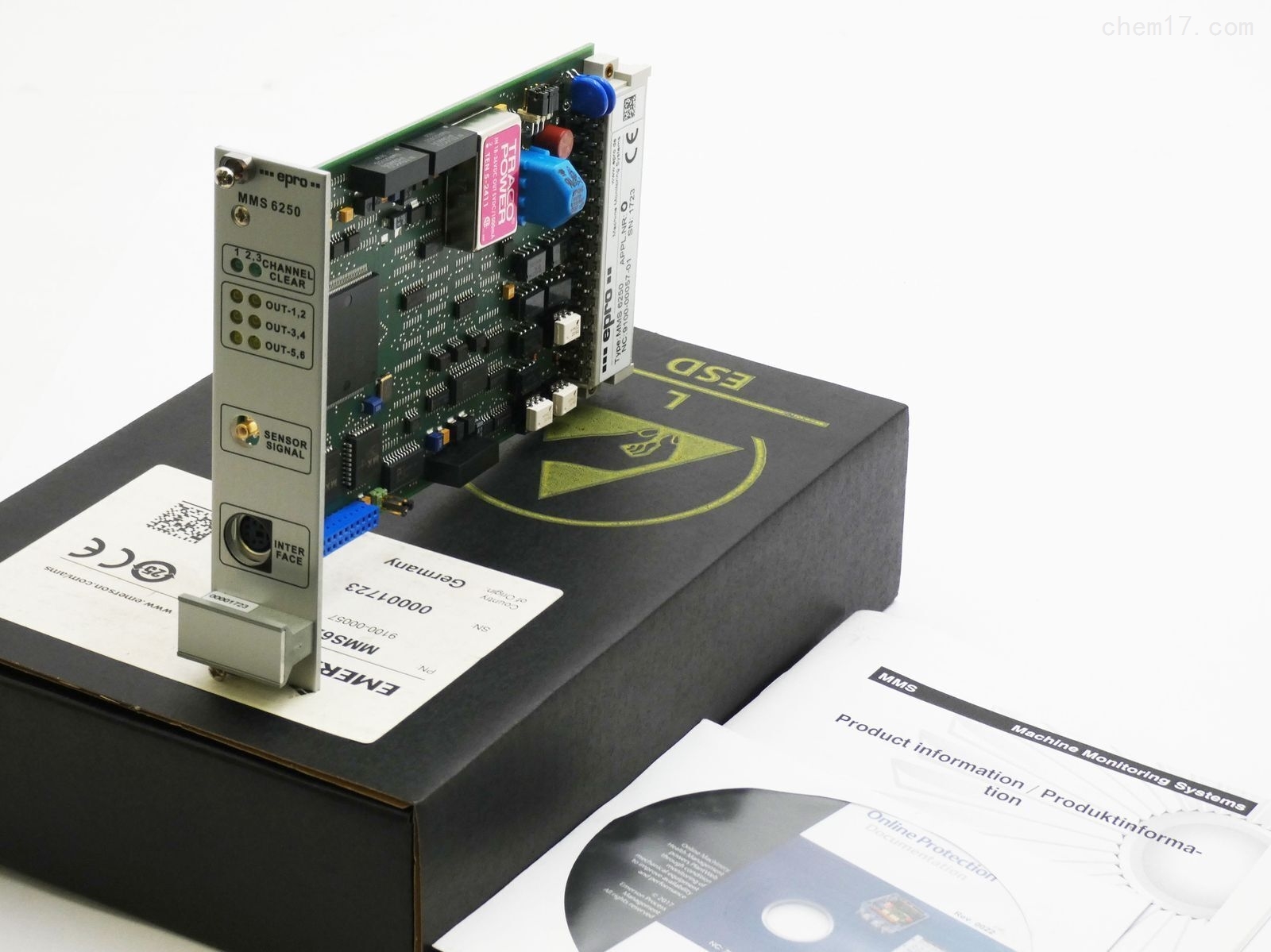 EMERSON   A6125 艾默生輸入輸出卡件