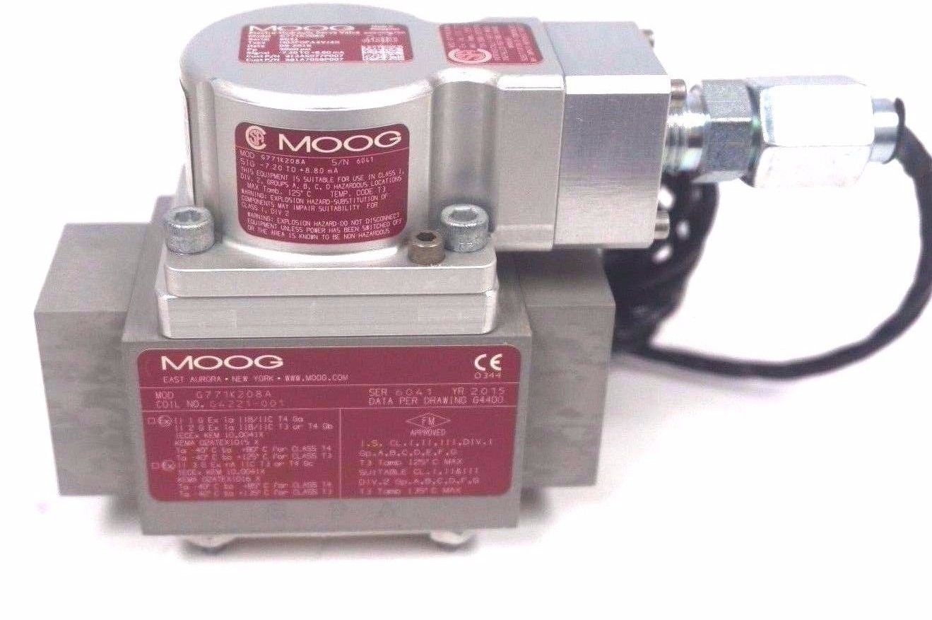 MOOG G772k240A 穆格 伺服驅(qū)動閥