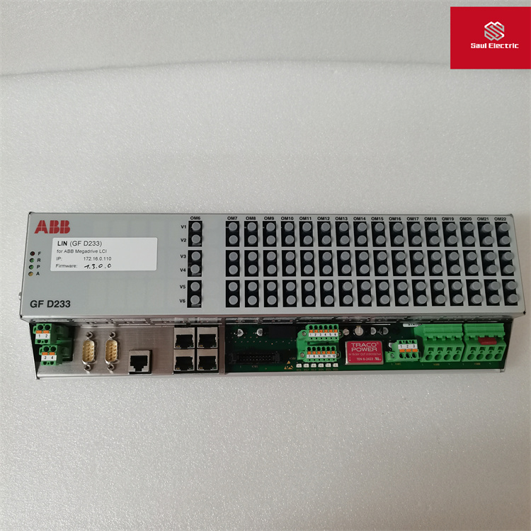 ABB GFD233 靜態(tài)勵磁控制器
