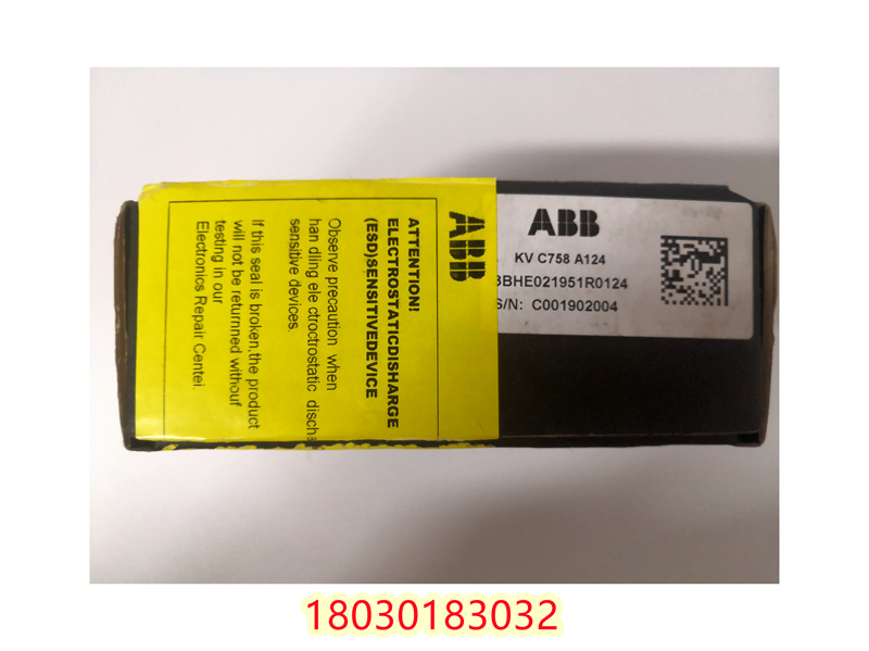ABB KVC758A124?3BHE021951R0124 多功能控制器模塊