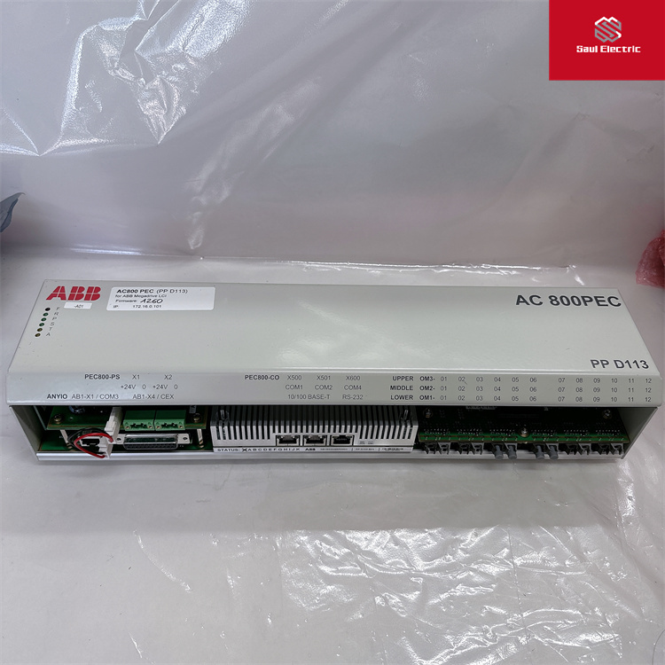 ABB PPD113 3BHE023784R2330 勵磁控制器