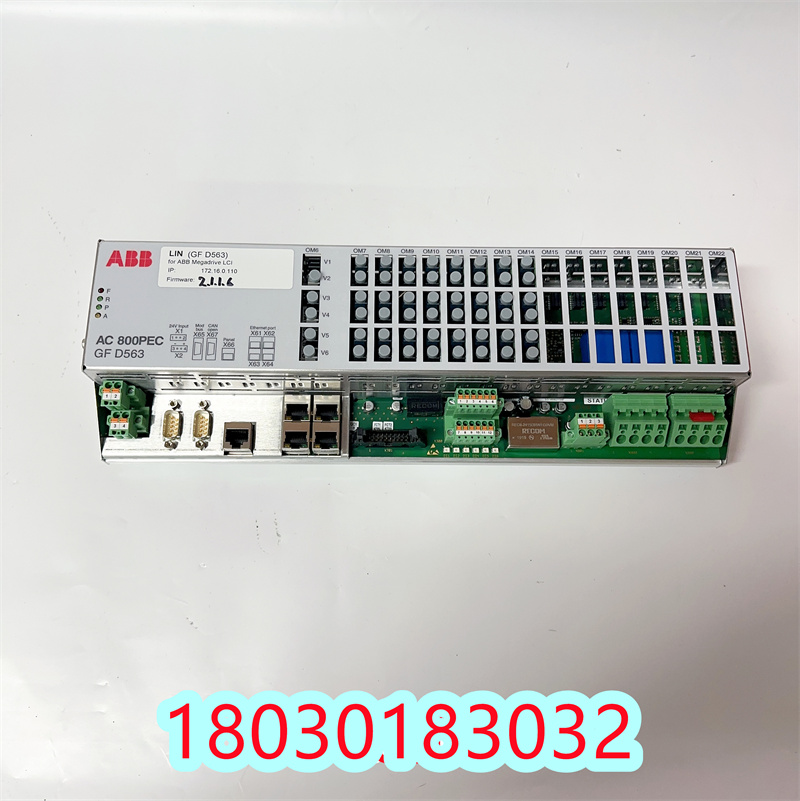 ABB全新現(xiàn)貨 GFD563A102 3BHE046836R0102 勵磁系統(tǒng)控制器模塊