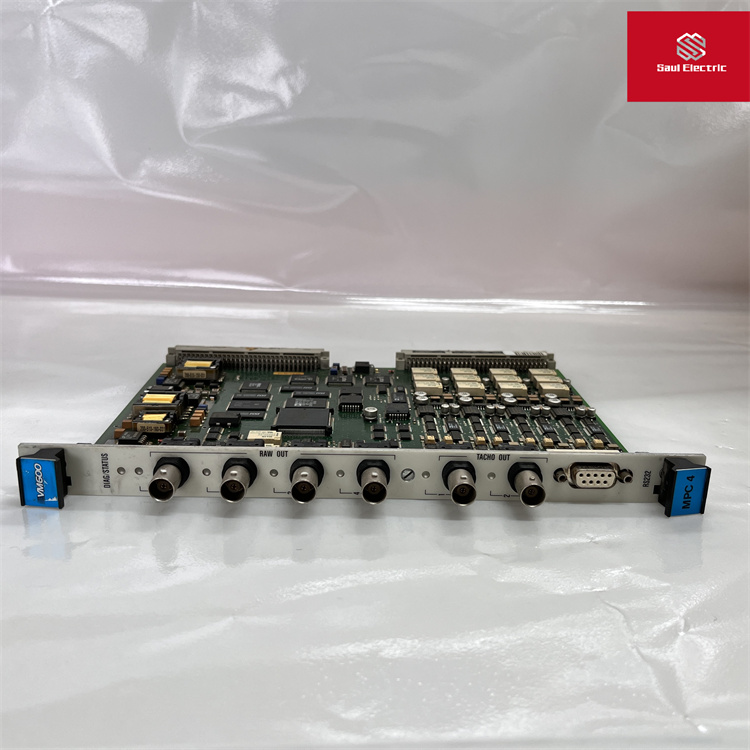 Vibro-meter系列 VM600 MPC4 配置機械保護卡