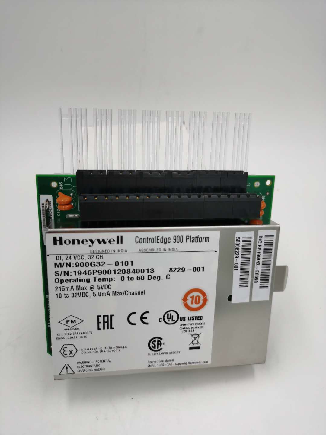 HONEYWELL 霍尼韋爾 900G32-0101 數(shù)字量輸入模塊