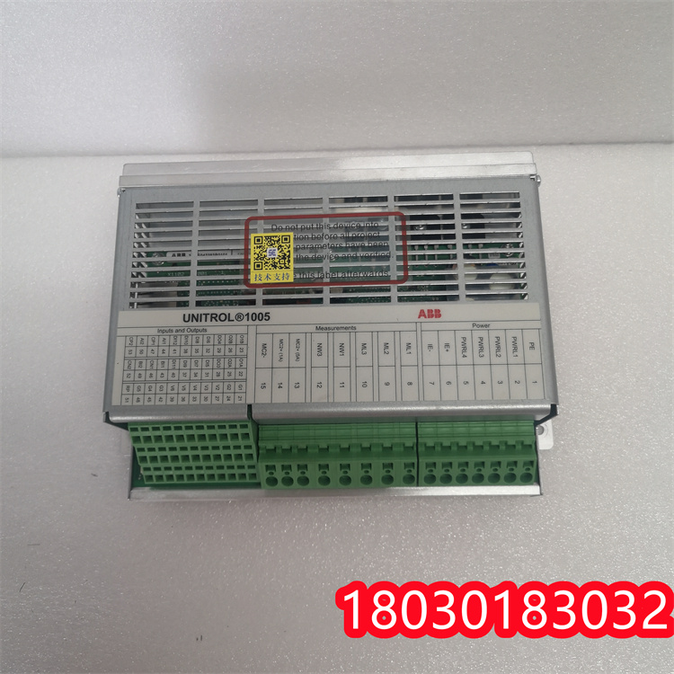 UNITROL 1005-0011 3BHE043576R0011 機(jī)器人勵(lì)磁控制器