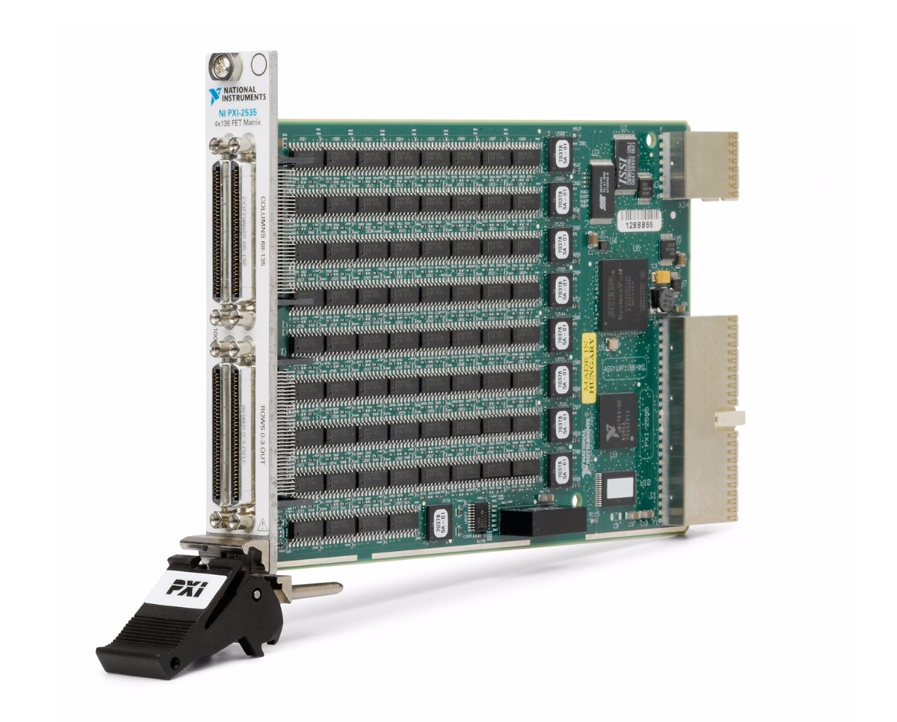全新NI美國PXI-2533??778572-33繼電器256個交叉點的SSR矩陣開關