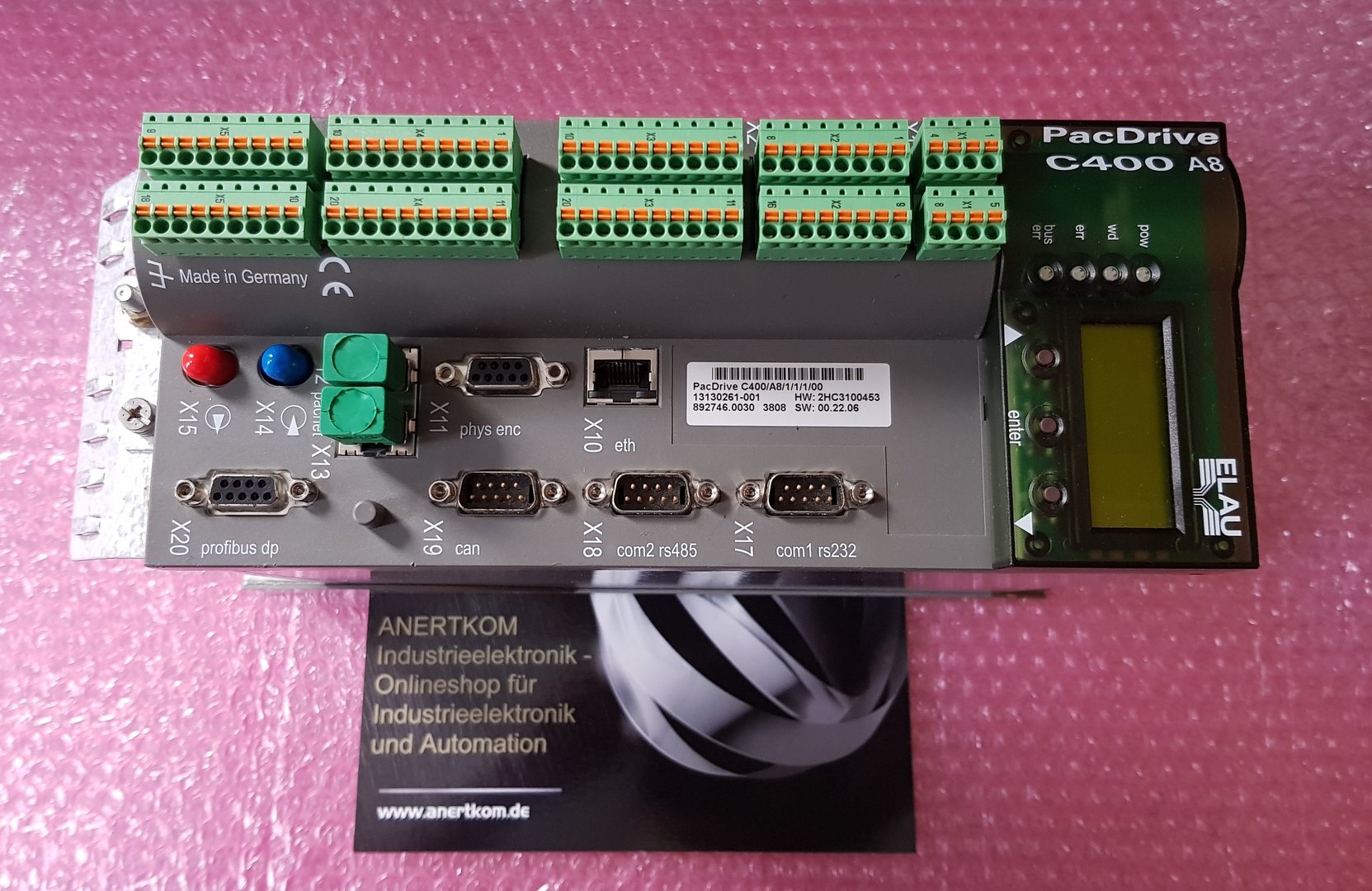 施耐德C400/A8/1/1/1/00 伺服控制器