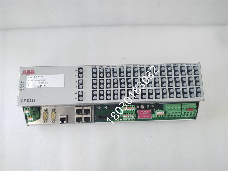 GFD233A103 3BHE022294R0103 ABB勵磁處理器模塊
