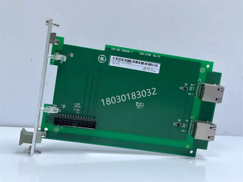 GE美國 D20MIC10BASE-T 820-0756網(wǎng)絡(luò)接口通道輸入卡件
