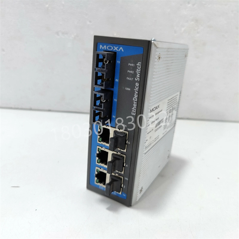 MOXA EDS-308-MM-SC 交換機(jī)
