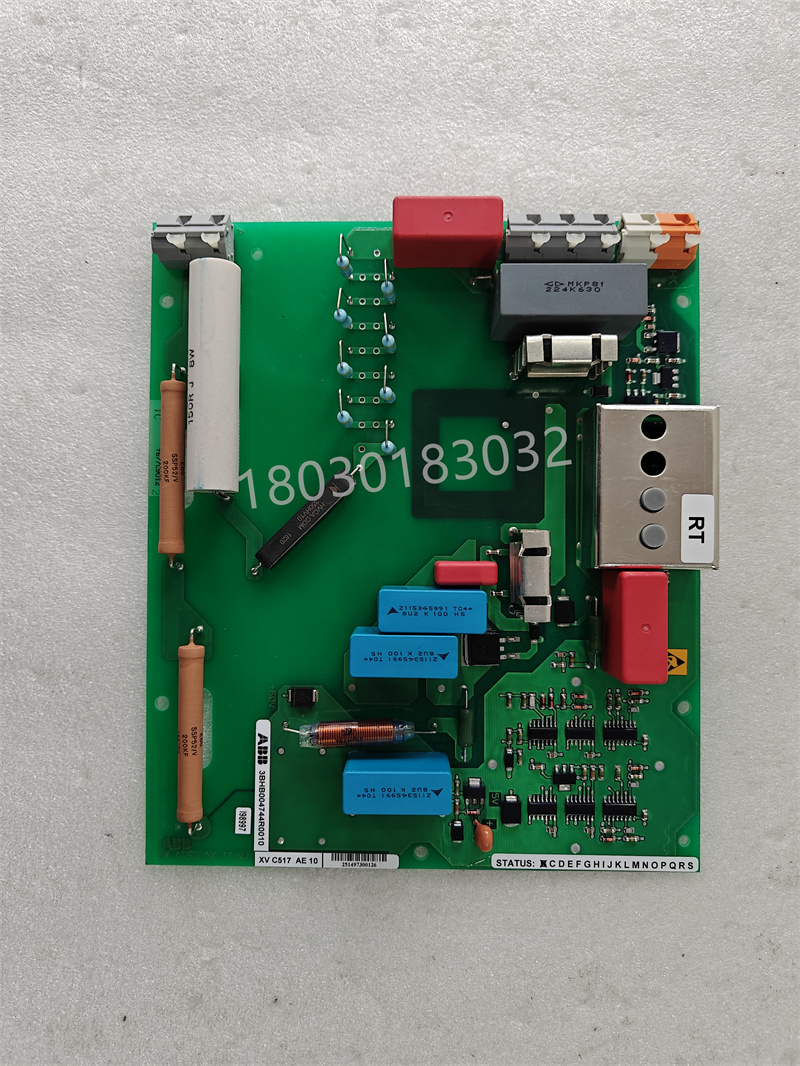 ABB XVC517AE10 3BHB004744R0010 控制器卡件