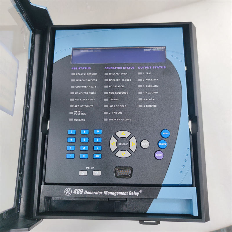 GE SR489-P5-LO-A20-E 電機(jī)保護(hù)器