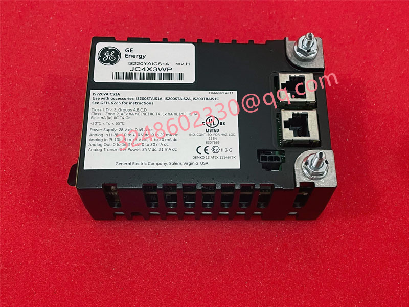 GE IS220YAICS1A 輸入輸出模塊